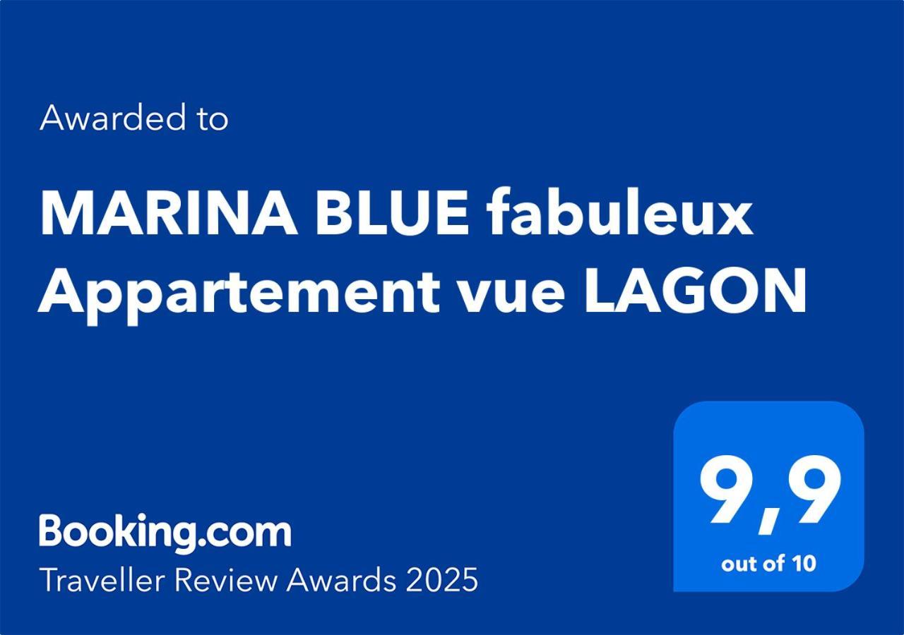 Marina Blue Fabuleux Appartement Vue Lagon Punaauia  Exterior photo